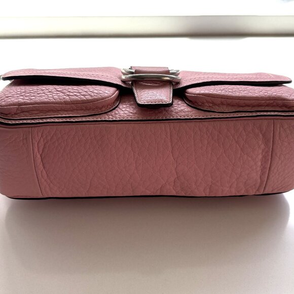 Coach Chelsea Field Bag Pebbled Leather Shoulder Handbag 10893 Blush Pink NEW - Picture 7 of 12